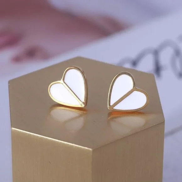 kate spade Jewelry Kate Spade Heritage Small Heart Stud